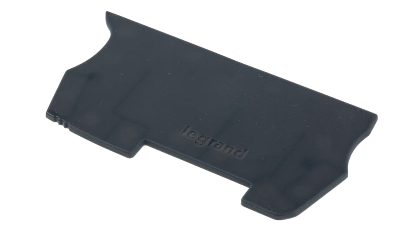 Legrand Viking Series End Cover for Use with DIN Rail Terminal Blocks