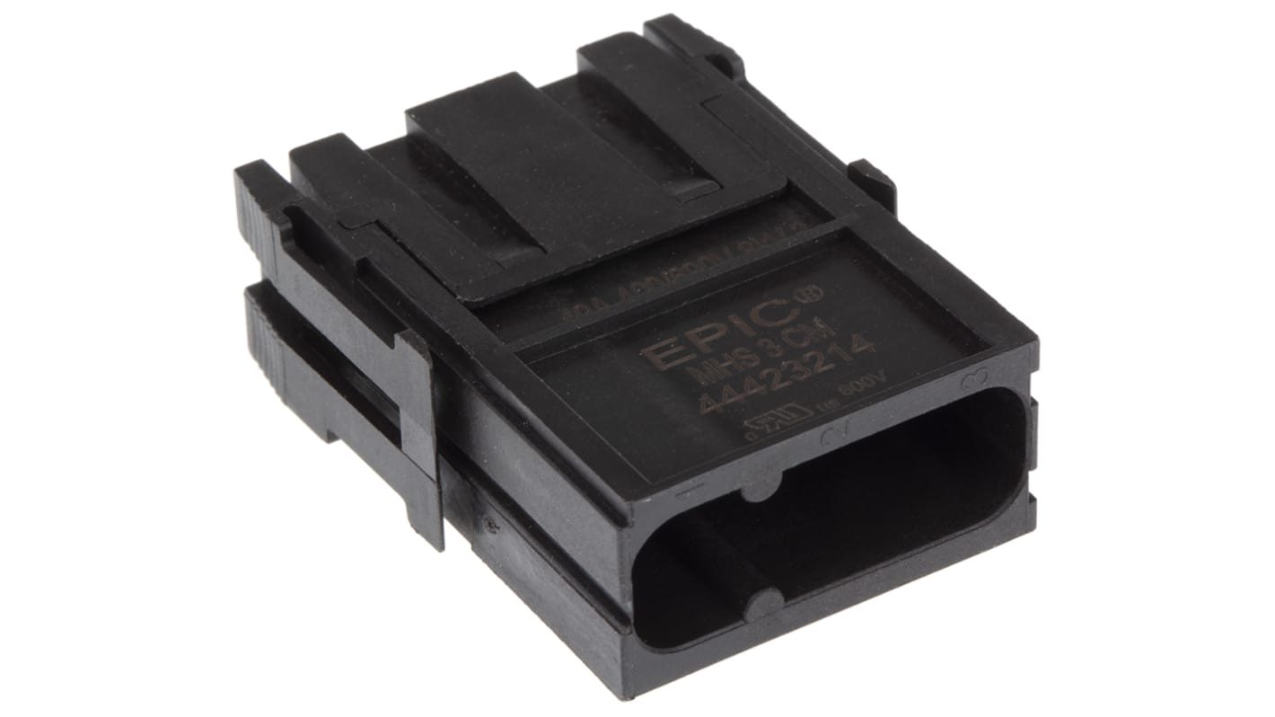 Lapp Power Module, MHS Series 3 Way, For Use With Connectors
