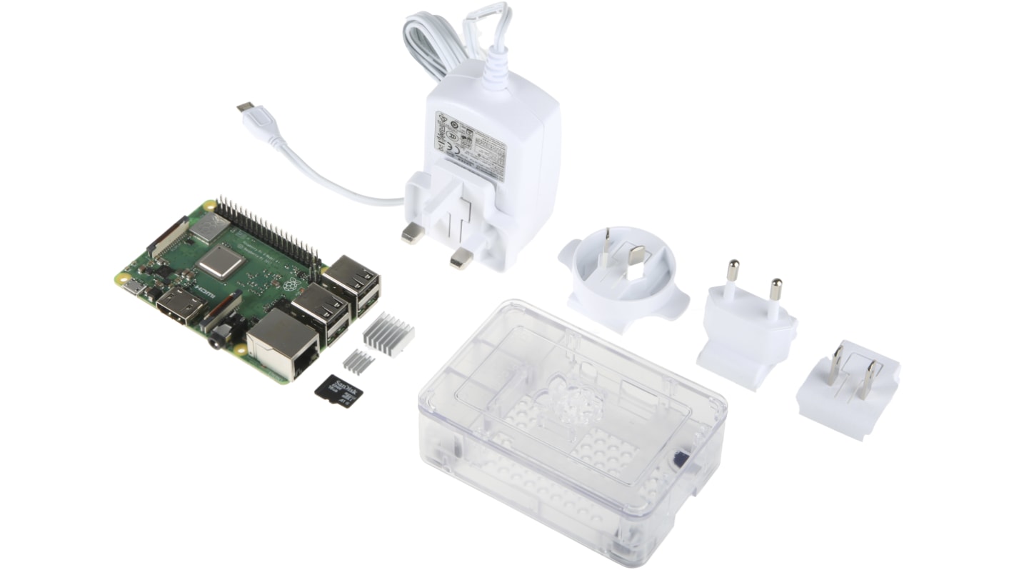 Kit de iniciación Raspberry Pi 3 B+ 16GB de Canakit