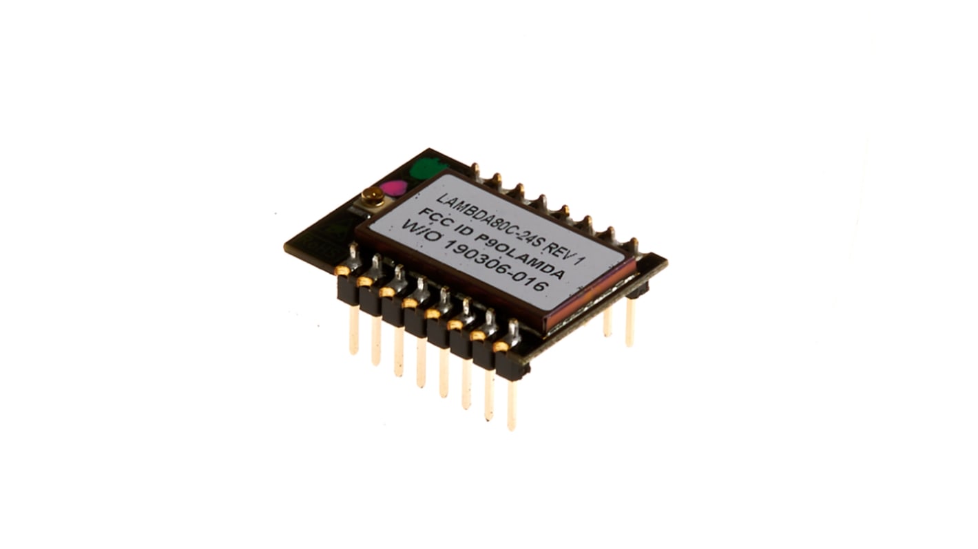 Módulo RF Transceptor, 2,4GHz, 1.8 → 3.7V, Potencia 12.5dBm, Sensibilidad -132dBm