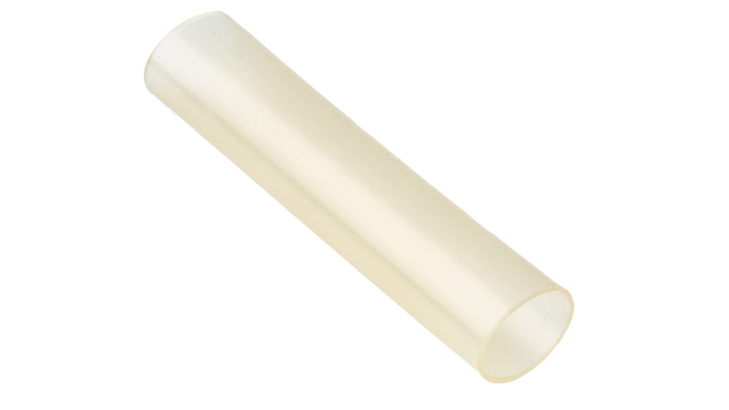 HellermannTyton Adhesive Lined Heat Shrink Tubing, Clear 12mm Sleeve Dia. x 65mm Length 4:1 Ratio, TG40 Series