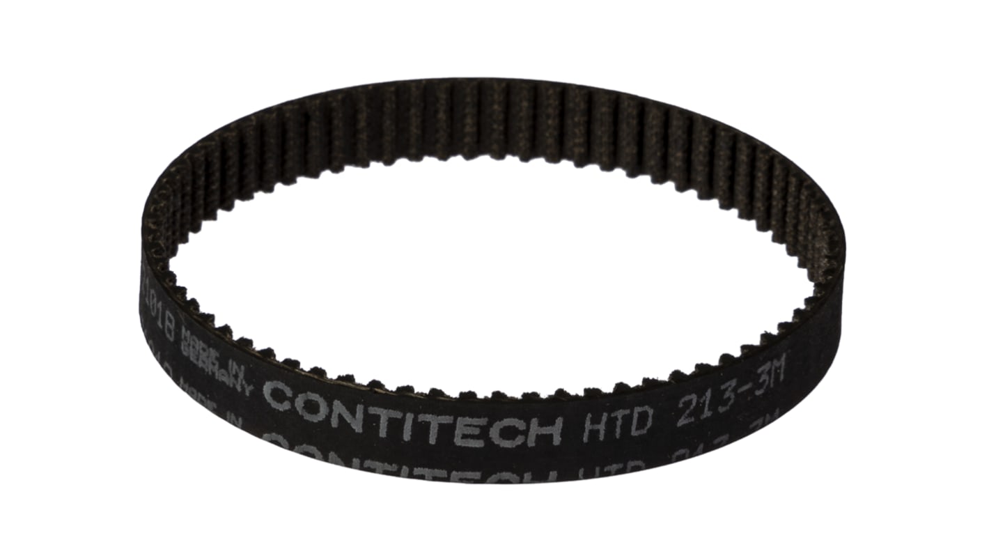 Contitech HTD 213-3M-09 Timing Belt, 71 Teeth, 213mm Length, 9mm Width