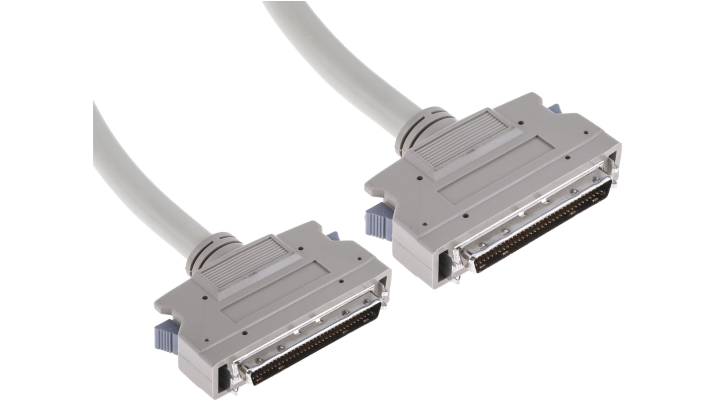 RS PRO SCSI-Kabel SCSI-3 / Stecker, SCSI-3 / Stecker, 1m, , Clip-Befestigung