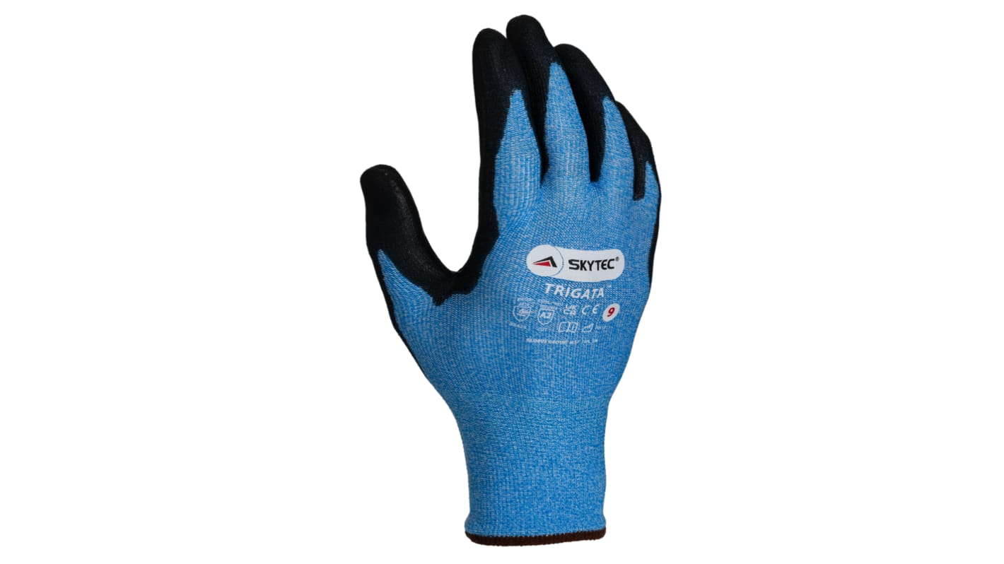 Guantes de trabajo Skytec serie Trigata, talla 9, Medio