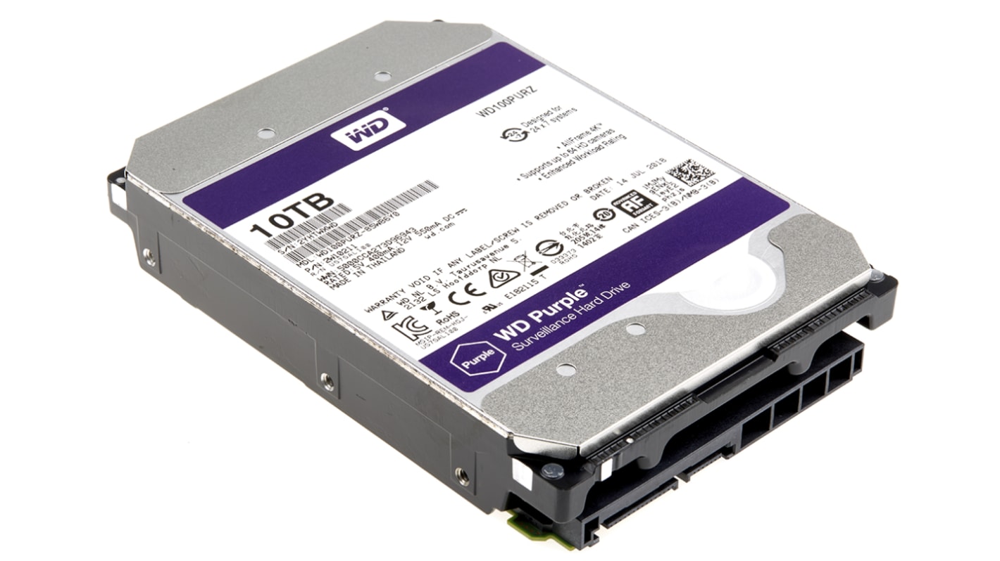 Dysk twardy wewnętrzny, 10 TB, SATA 6 Gbit/s, wewnętrzny, Western Digital