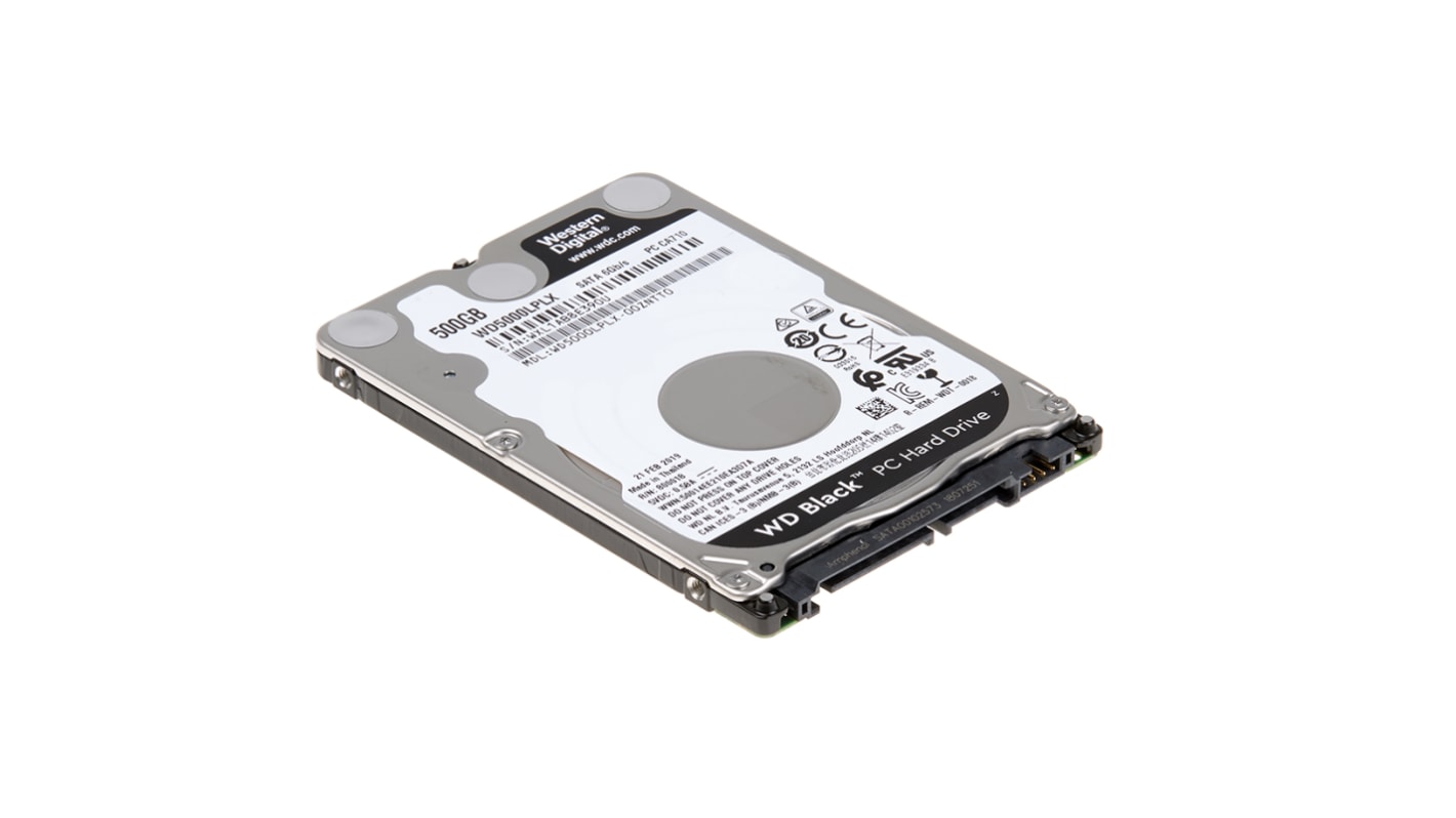 Dysk twardy wewnętrzny, 500 GB, SATA 6 Gbit/s, wewnętrzny, Western Digital