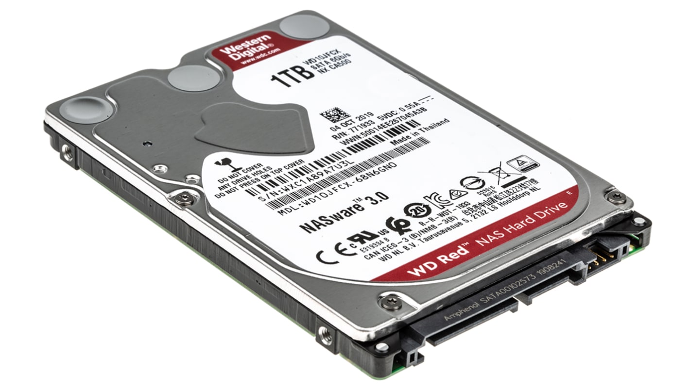 WD10JFCX Western Digital 1 TB Internal Hard Drive RS
