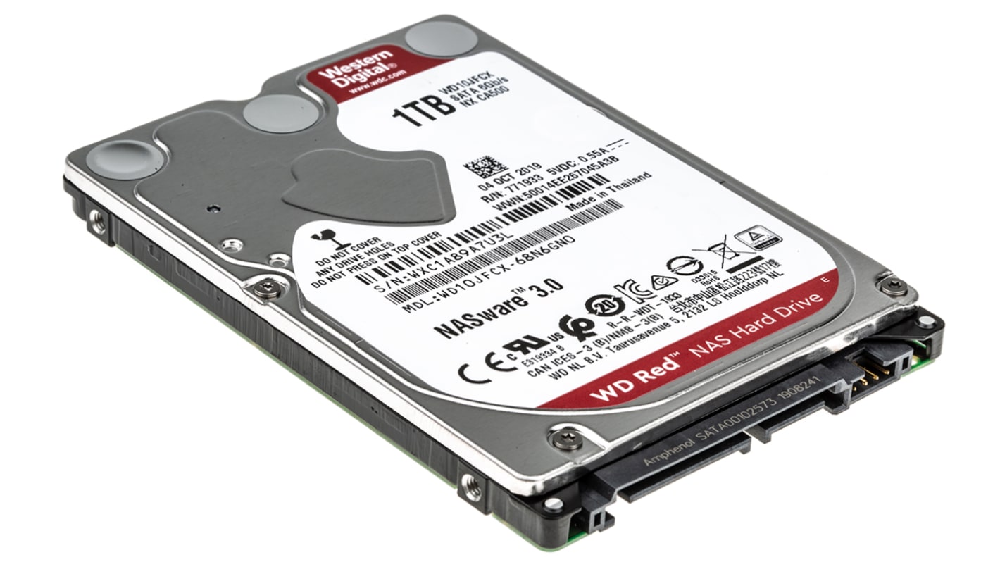 Interní pevný disk 1 TB Interní, rozhraní: SATA 6 Gbit/s Western Digital