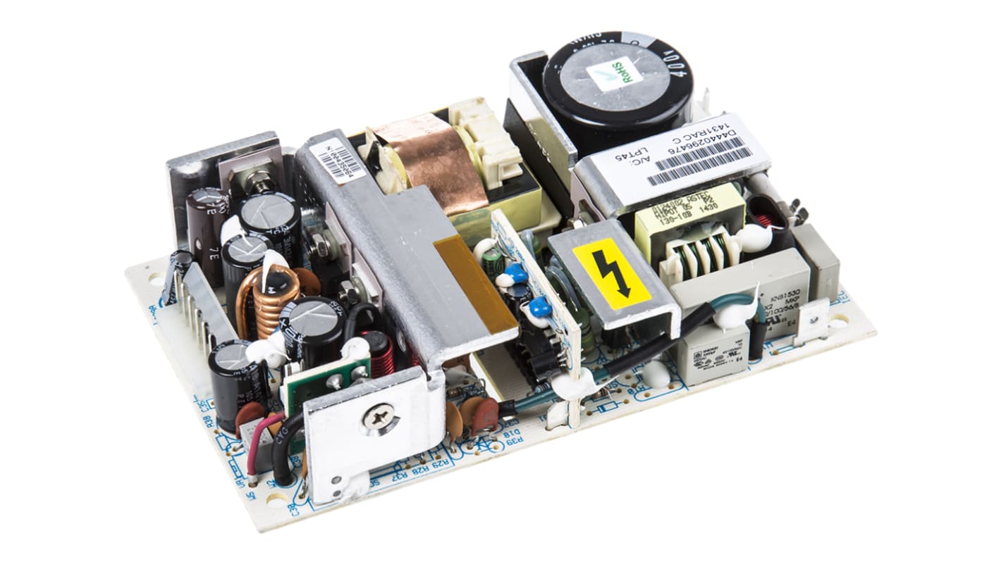 Alimentation à découpage, Artesyn Embedded Technologies 40W, 3 sorties à 5 V dc, ±15 V dc 2.5 A, 5 A, 700mA