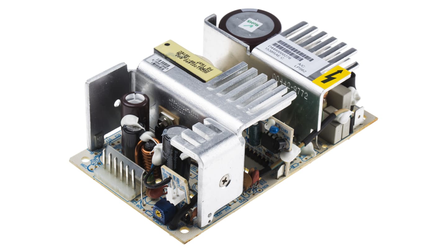 Alimentation à découpage, Artesyn Embedded Technologies 60W, 1 sortie à 5V c.c. 12A