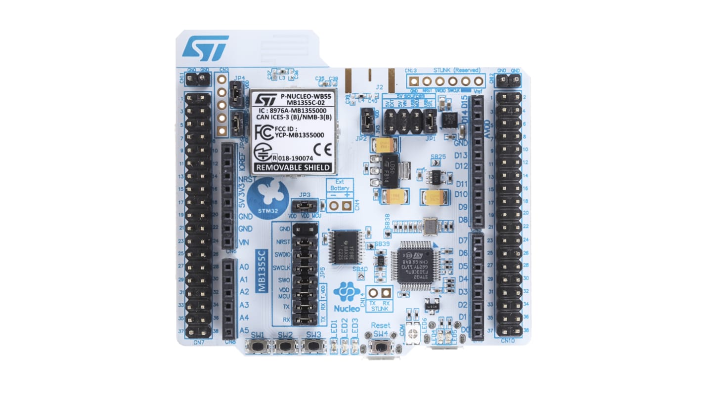 Scheda di espansione Nucleo Pack STMicroelectronics, CPU ARM-Cortex-M0