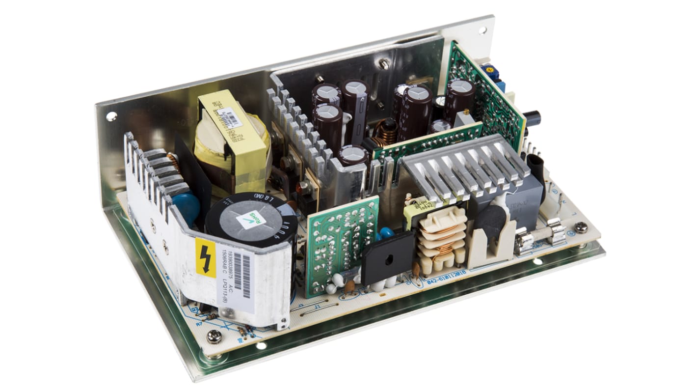 Artesyn Embedded Technologies Embedded Switch Mode Power Supply SMPS, LPQ113-(B), 5/±12/±5 → 25V dc, 1 A, 3 A, 5