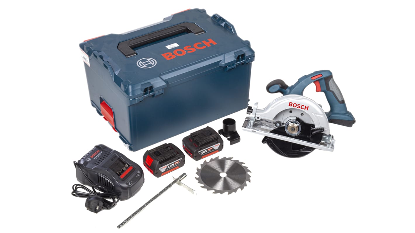 Bosch GKS 18 V-LI Li-Ion Akku Bürstenmotor Handkreissäge, Ø 165mm