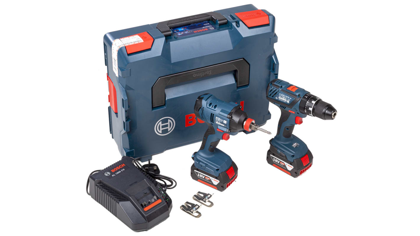 Cordless Twin Kit GSB18V-28 + GDX18V-180