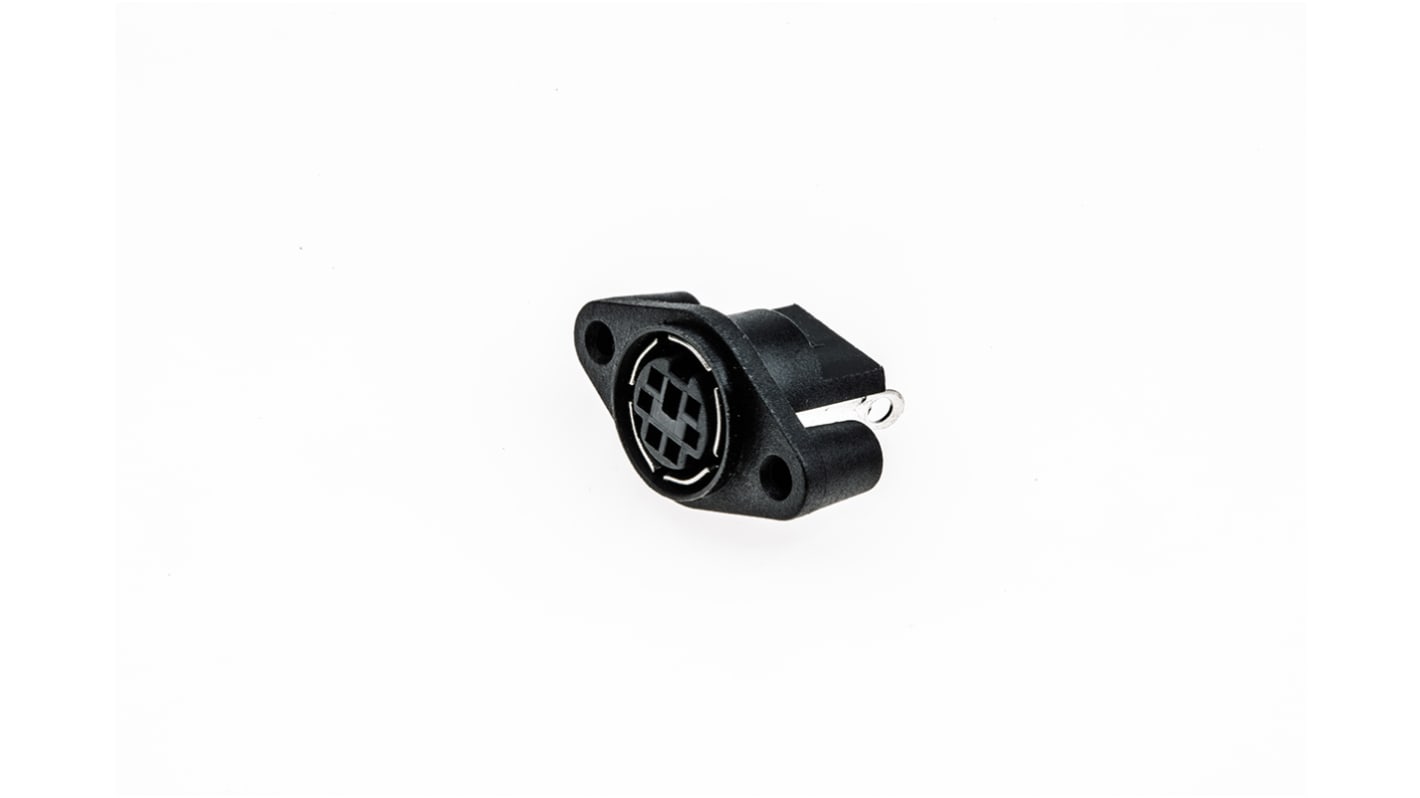 Conector DIN Hembra RS PRO de 6 vías, 1A, 100 Vac