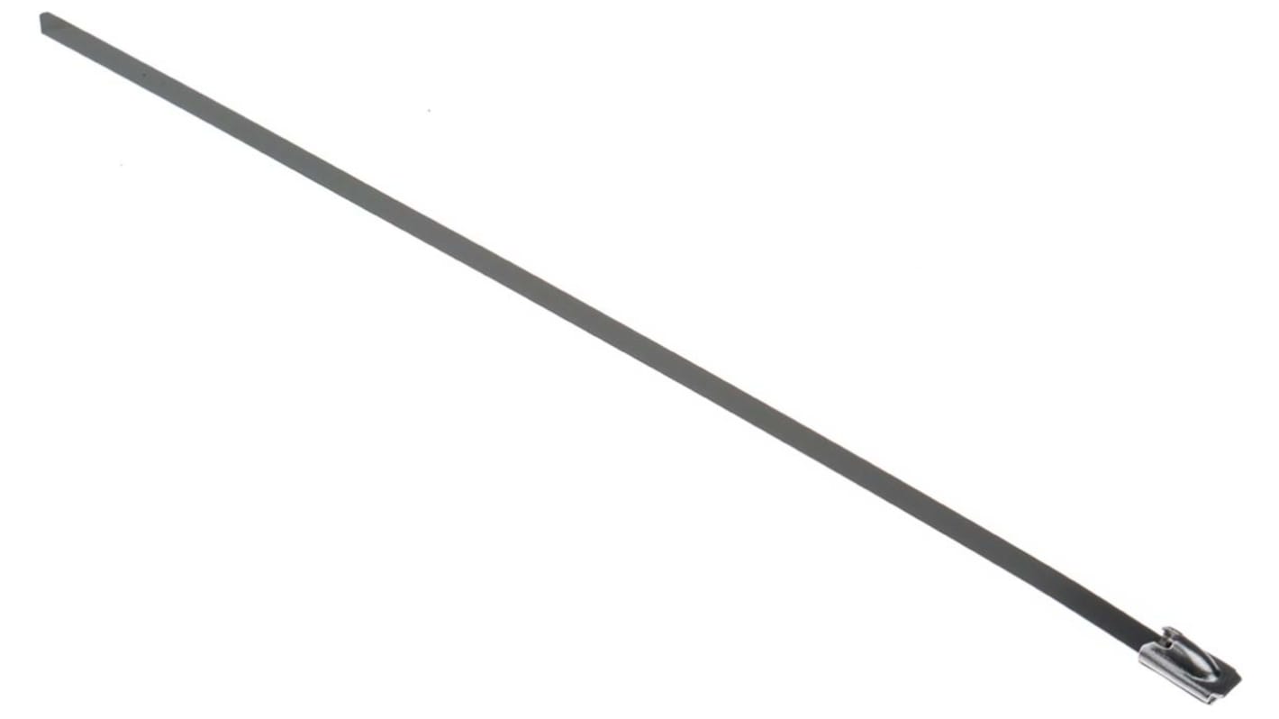 RS PRO Cable Tie, Ball Lock, 200mm x 4.6 mm 316 Stainless Steel