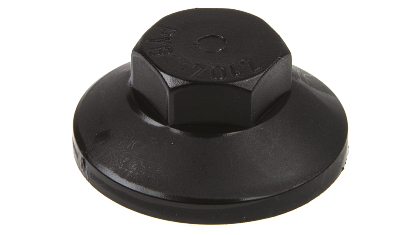 KEMET Insulated Capacitor Nut for use with Electrolytic Capacitor Nylon