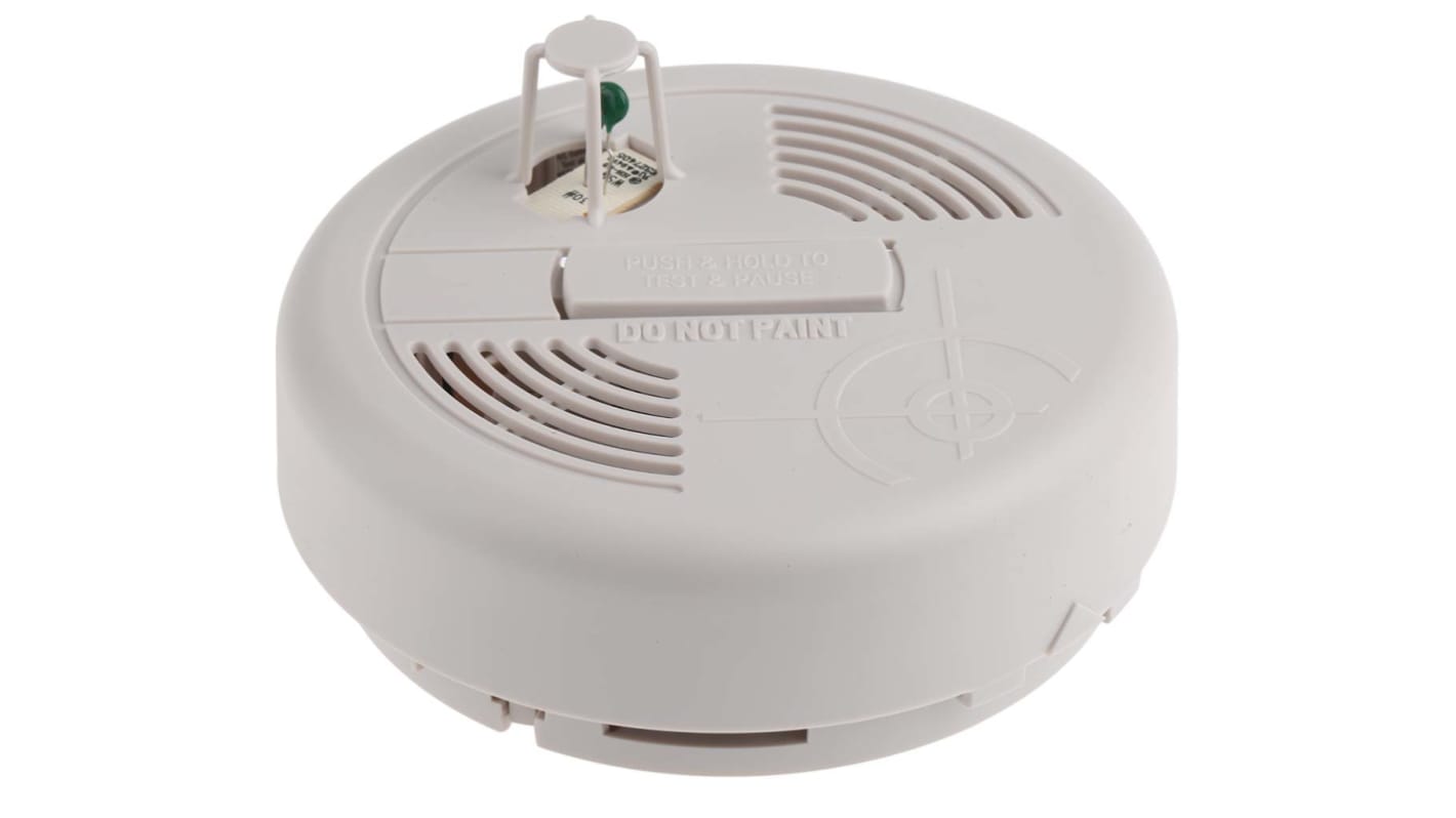 First Alert Thermistor Smoke Detector, 85dB, 9V dc