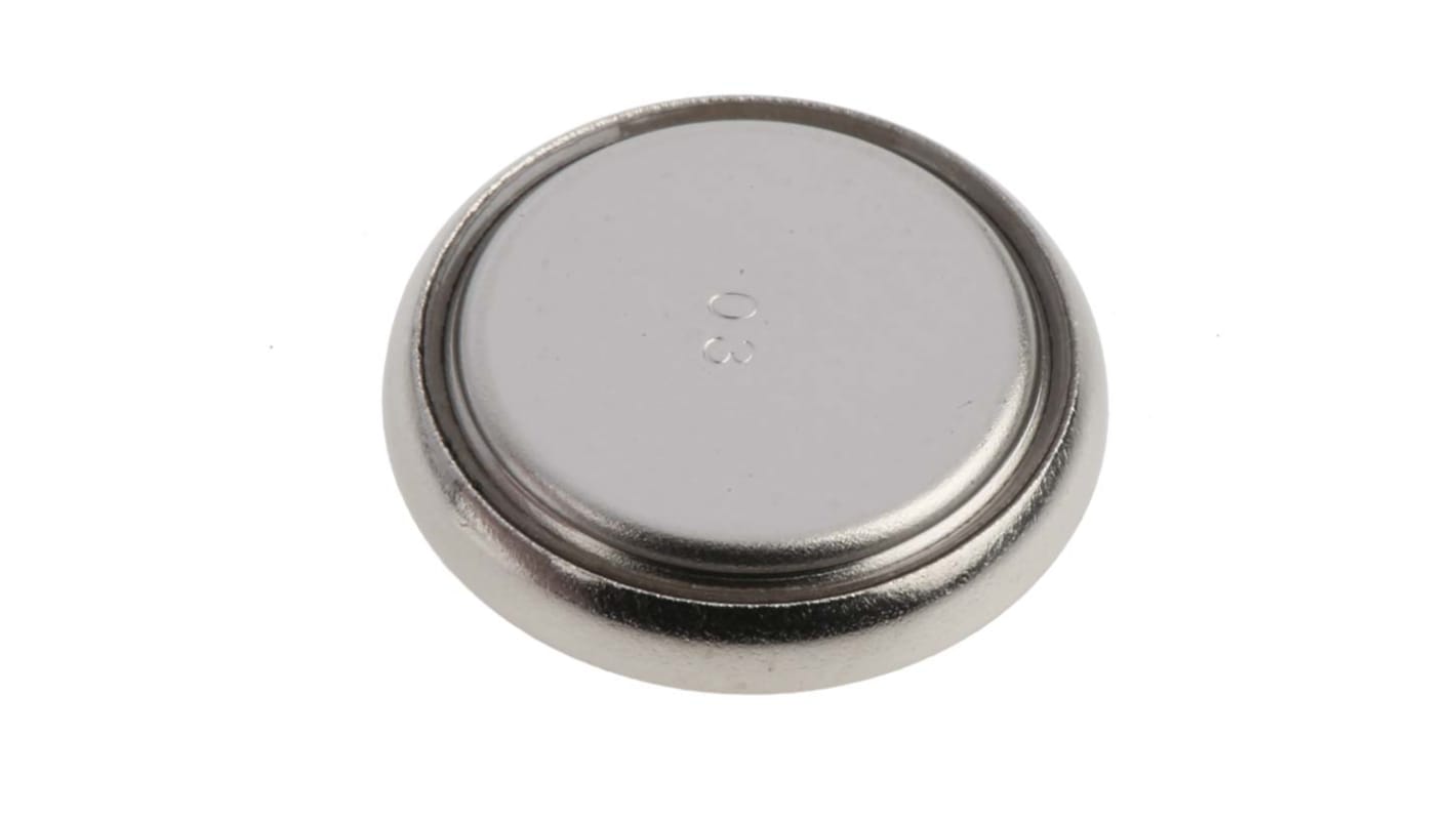 Panasonic BR1225 Button Battery, 3V, 12.5mm Diameter