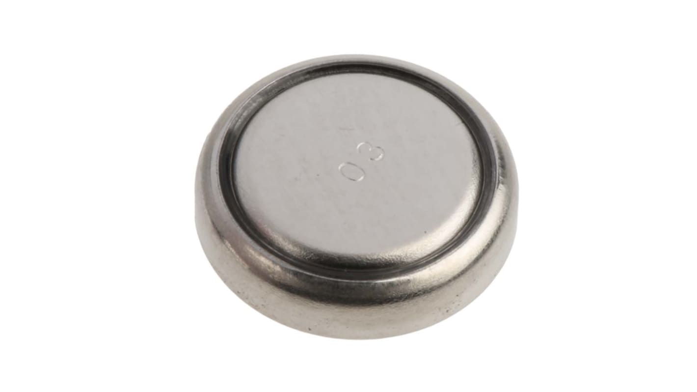 Panasonic CR1025 Button Battery, 3V, 10mm Diameter
