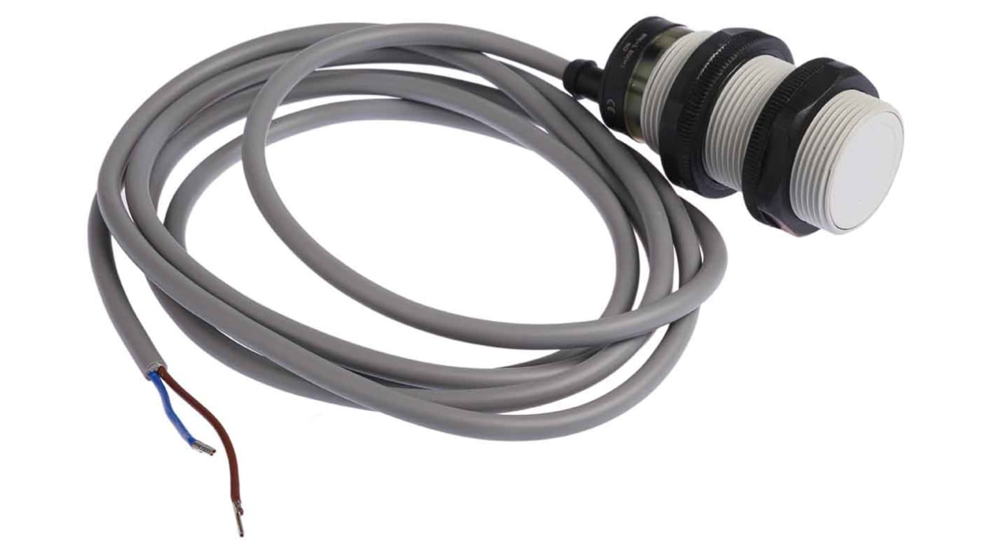 RS PRO Capacitive Barrel-Style Proximity Sensor, M30 x 1.5, 10 mm Detection, NPN Normally Open & Normally Closed