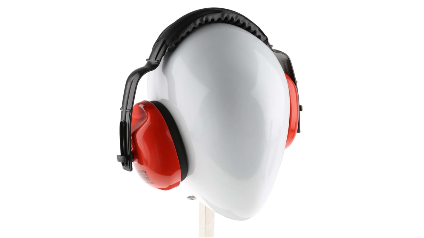 Casque anti-bruit RS PRO Serre-tête 28dB Rouge