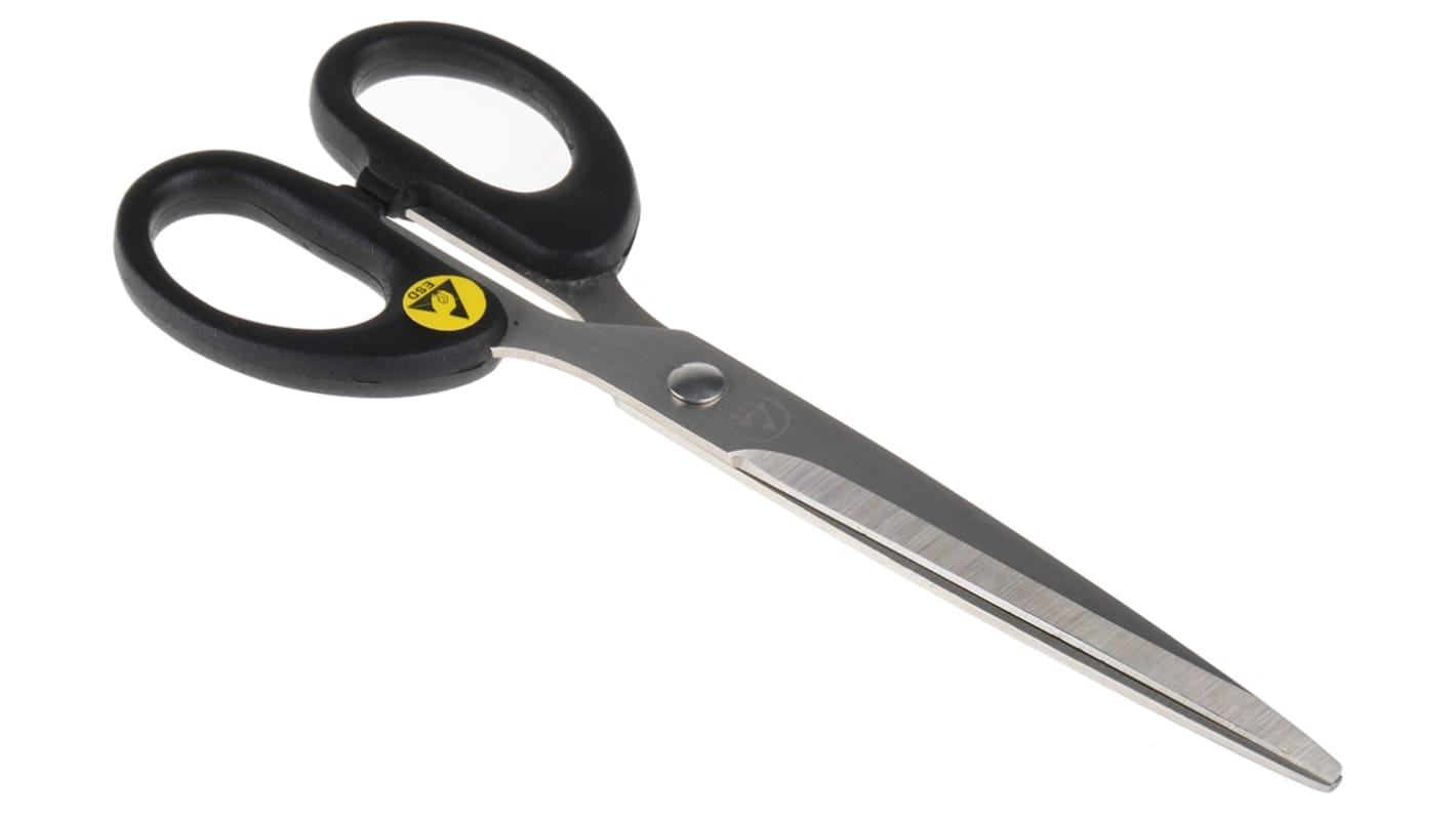 RS PRO ESD Scissors, 1 db, 8mm, 70mm, 178mm