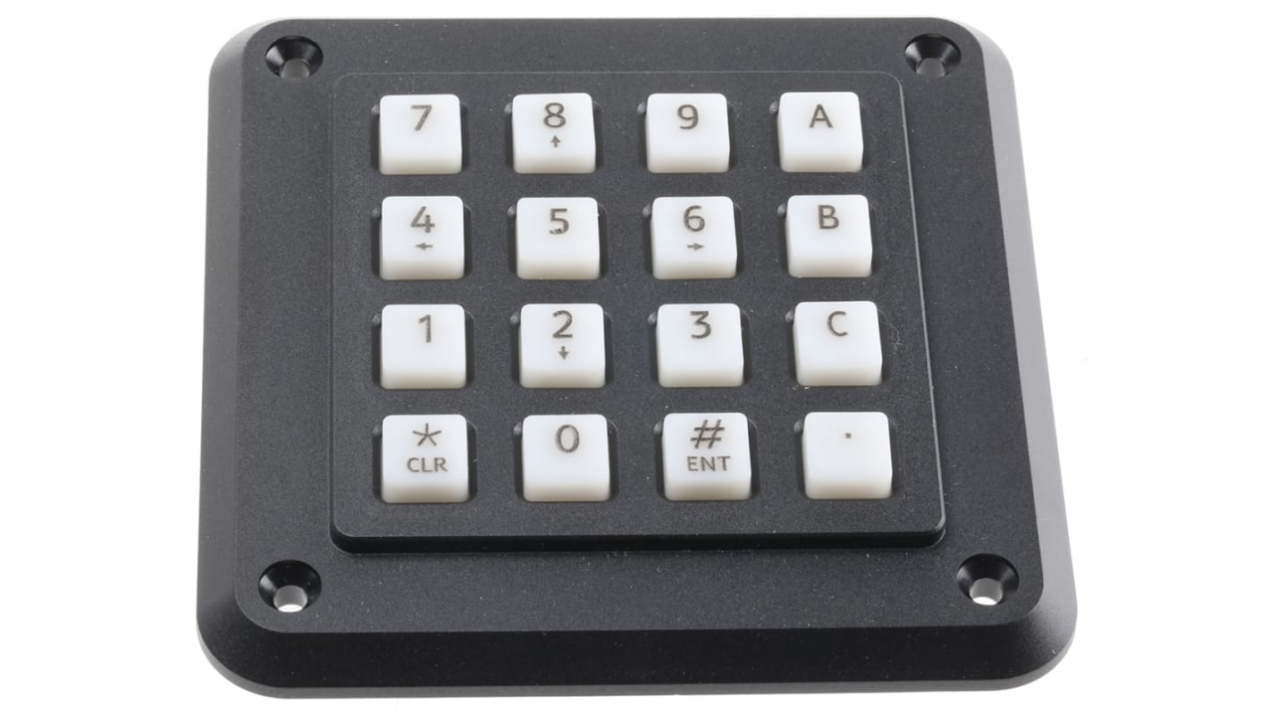 Clavier numérique Storm, 16 touches type 4 x 4, Matriciel, IP54