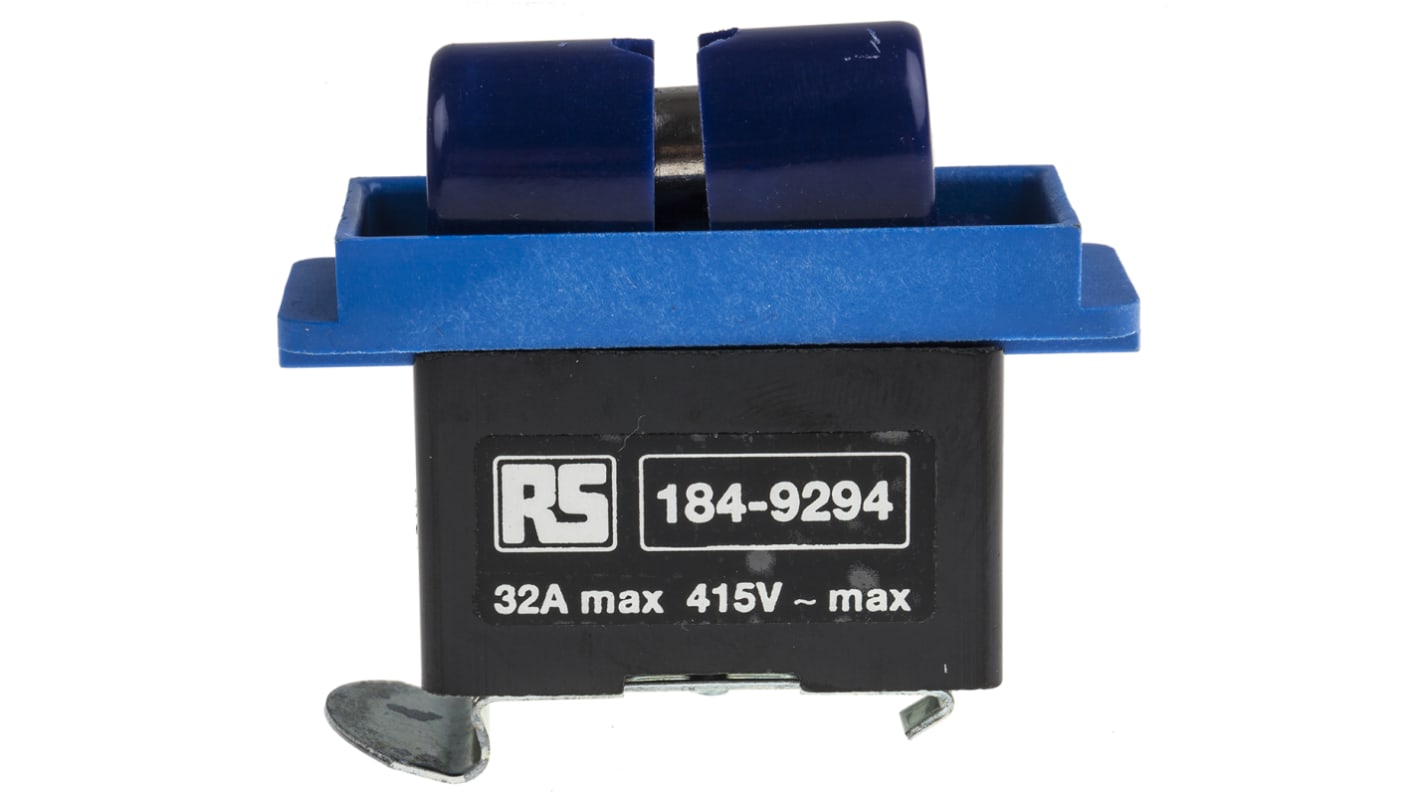 Portafusibles para montaje en carril RS PRO 15A 415V ac