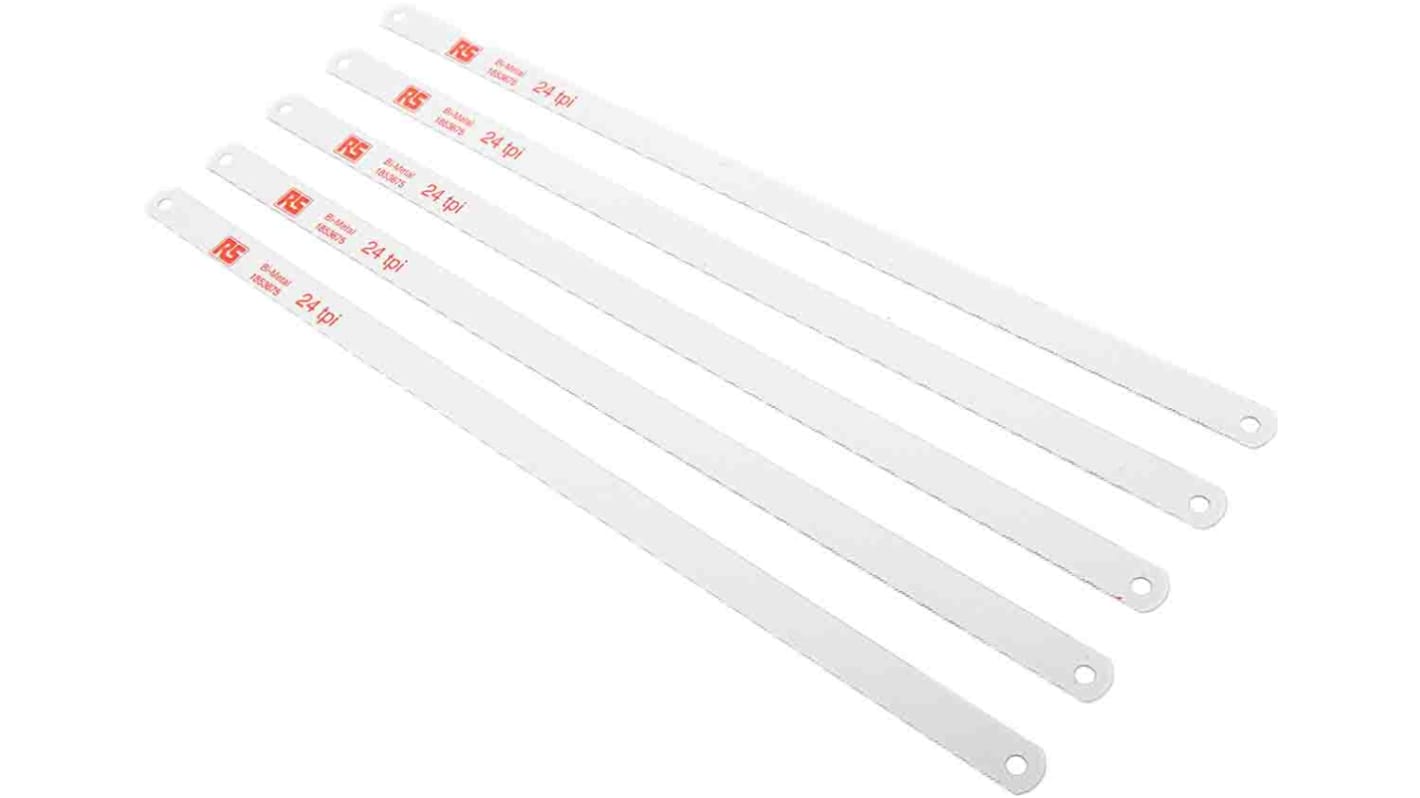 RS PRO 300.0 mm Bi-metal Hacksaw Blade, 24 TPI