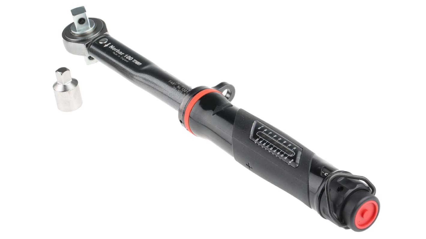 Llave dinamométrica de disparo Norbar Torque Tools de 20 → 100Nm, accionador Cuadrado de 1/2 plg