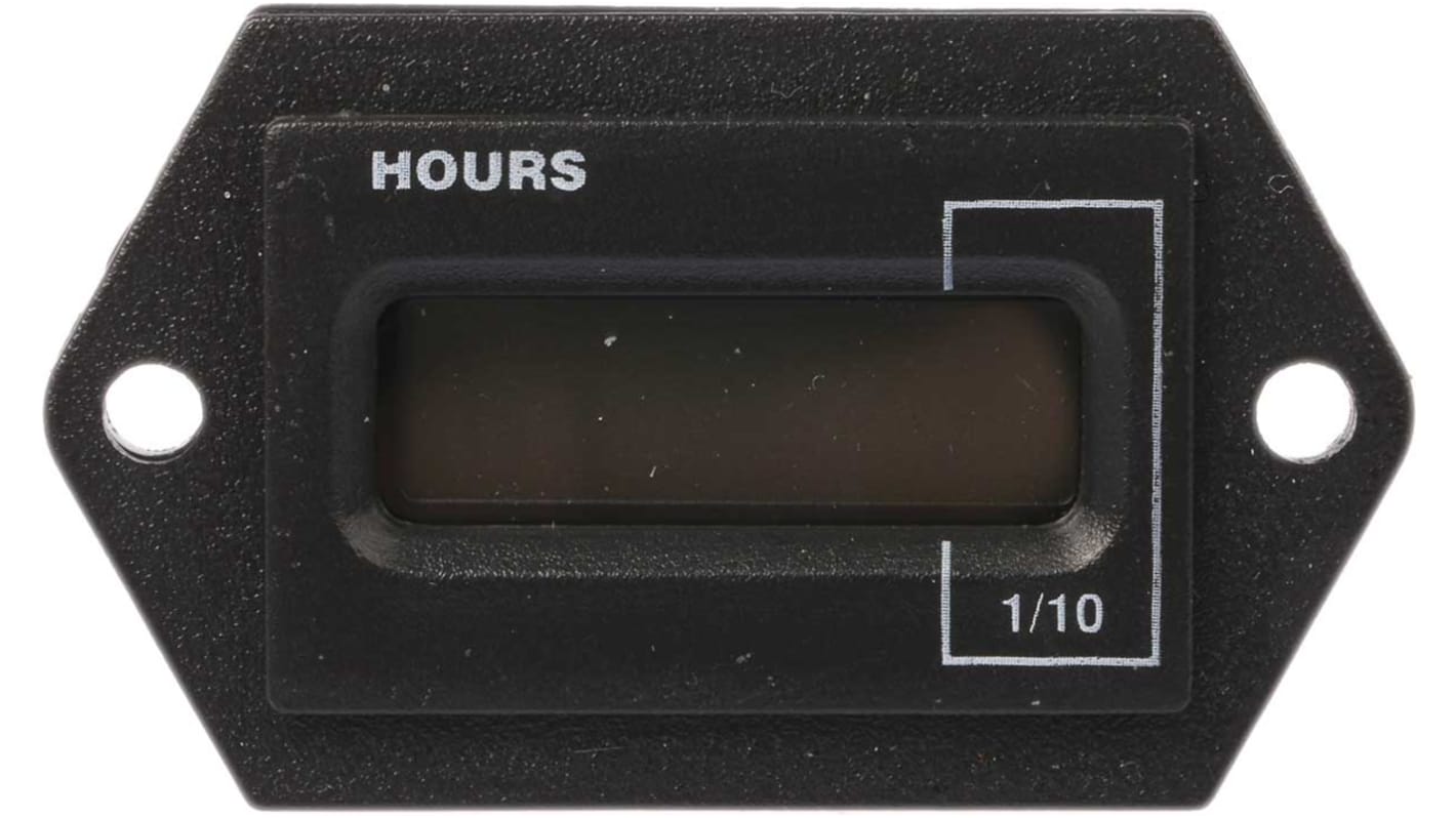 Curtis Zähler LCD 6-stellig, 12 → 48 V dc, 20 → 60 V ac, 0 → 99999,9