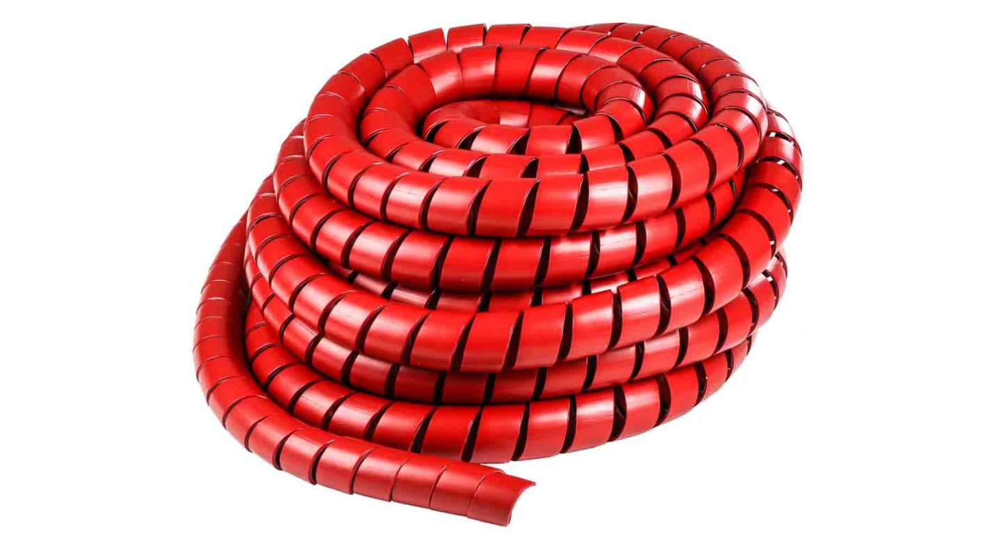 Spiral wrap 32mm x 2.4mm x 50m Red