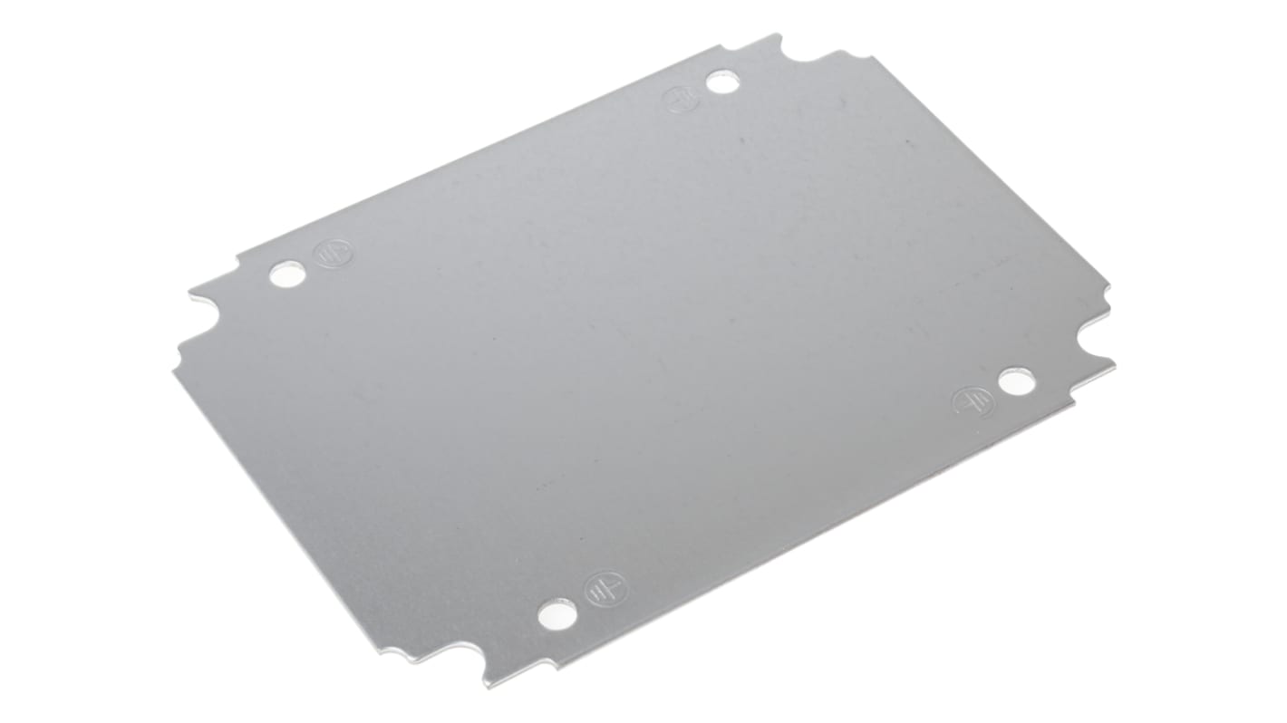 Schneider Electric Spacial Series Galvanised Steel Mounting Plate, 2mm H, 215mm W, 150mm L for Use with Spacial CRN,
