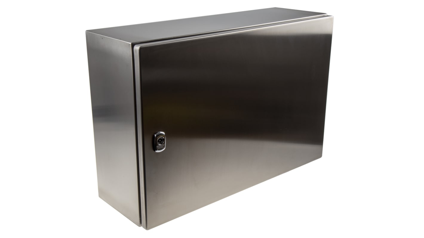 Contenitore a parete con portello Piatta Schneider Electric in Acciaio inox 400 x 600 x 200mm, col. , IP66