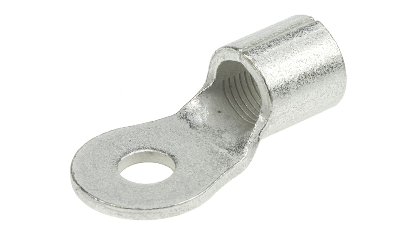 TE Connectivity, SOLISTRAND Uninsulated Ring Terminal, M6 Stud Size, 16.8mm² to 26.7mm² Wire Size