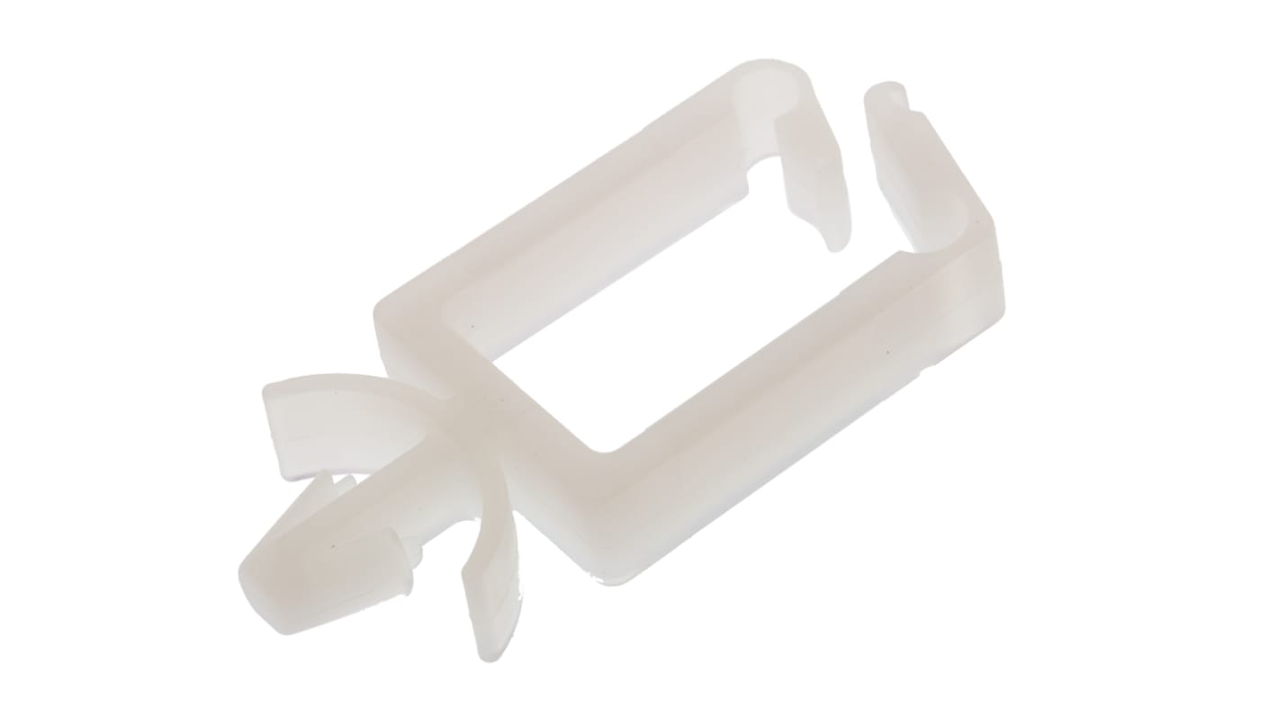 Clip serre-câbles HellermannTyton, Ø max 15mm en Nylon type Clip serre-câbles