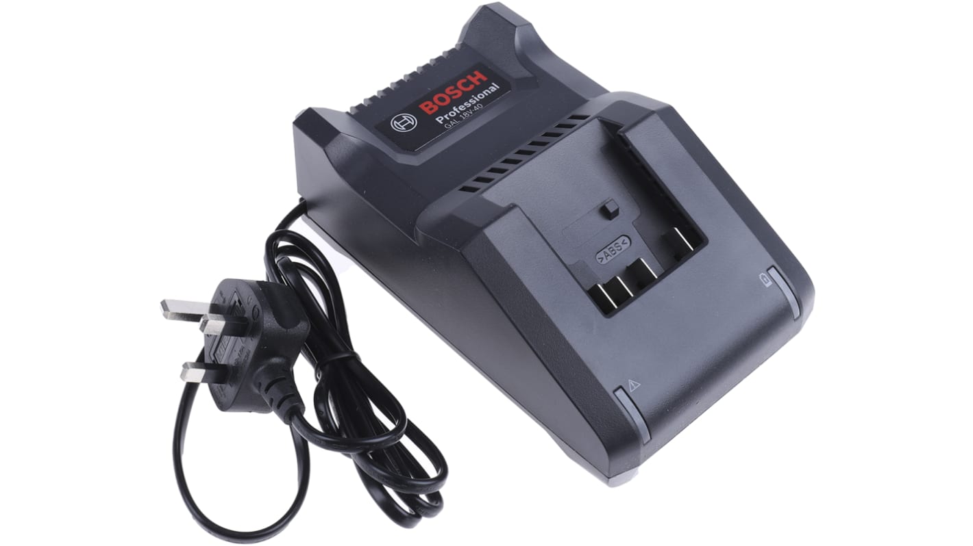 Bosch 1600A019RK Battery Charger, 18V, UK Plug RS