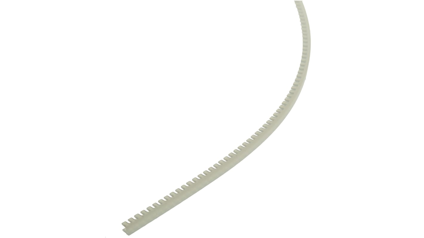 Kábelátvezető csík PE Kábelgyűrű, 2.1mm 25m Natúr 1.3mm