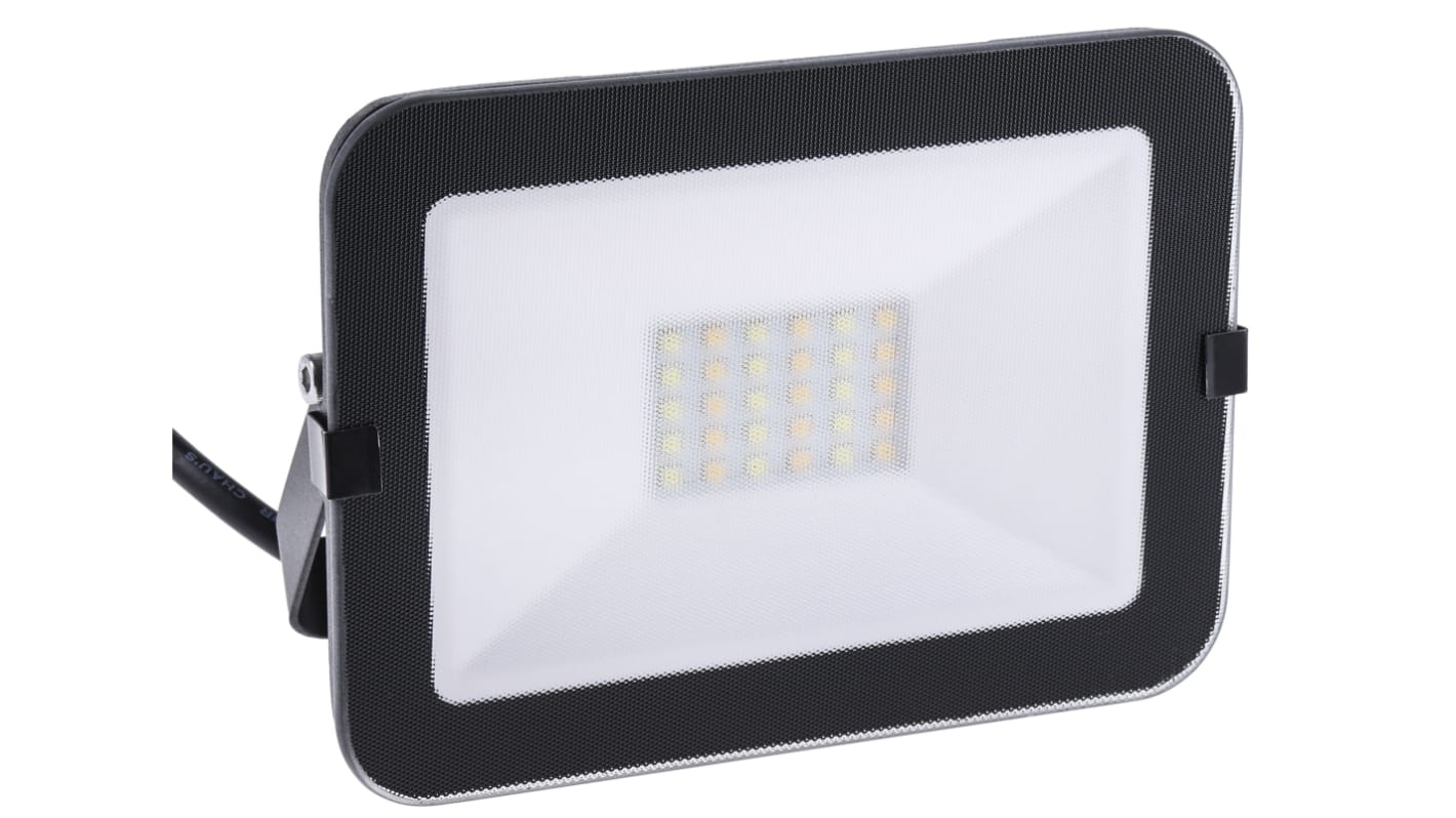 RS PRO Floodlight, 10 W, 900 lm, IP65, 220 → 240 V ac