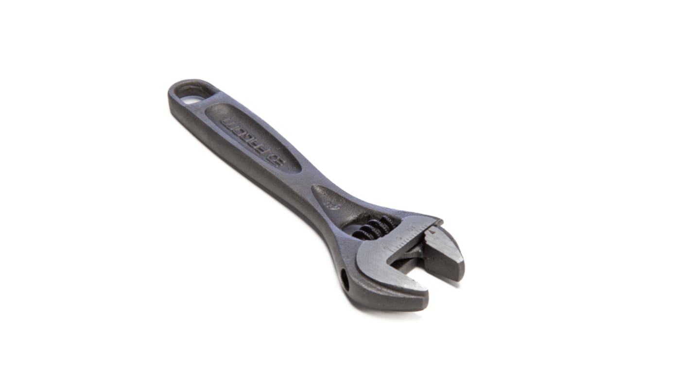 Facom Adjustable Spanner, 114 mm Overall, 13mm Jaw Capacity, Metal Handle