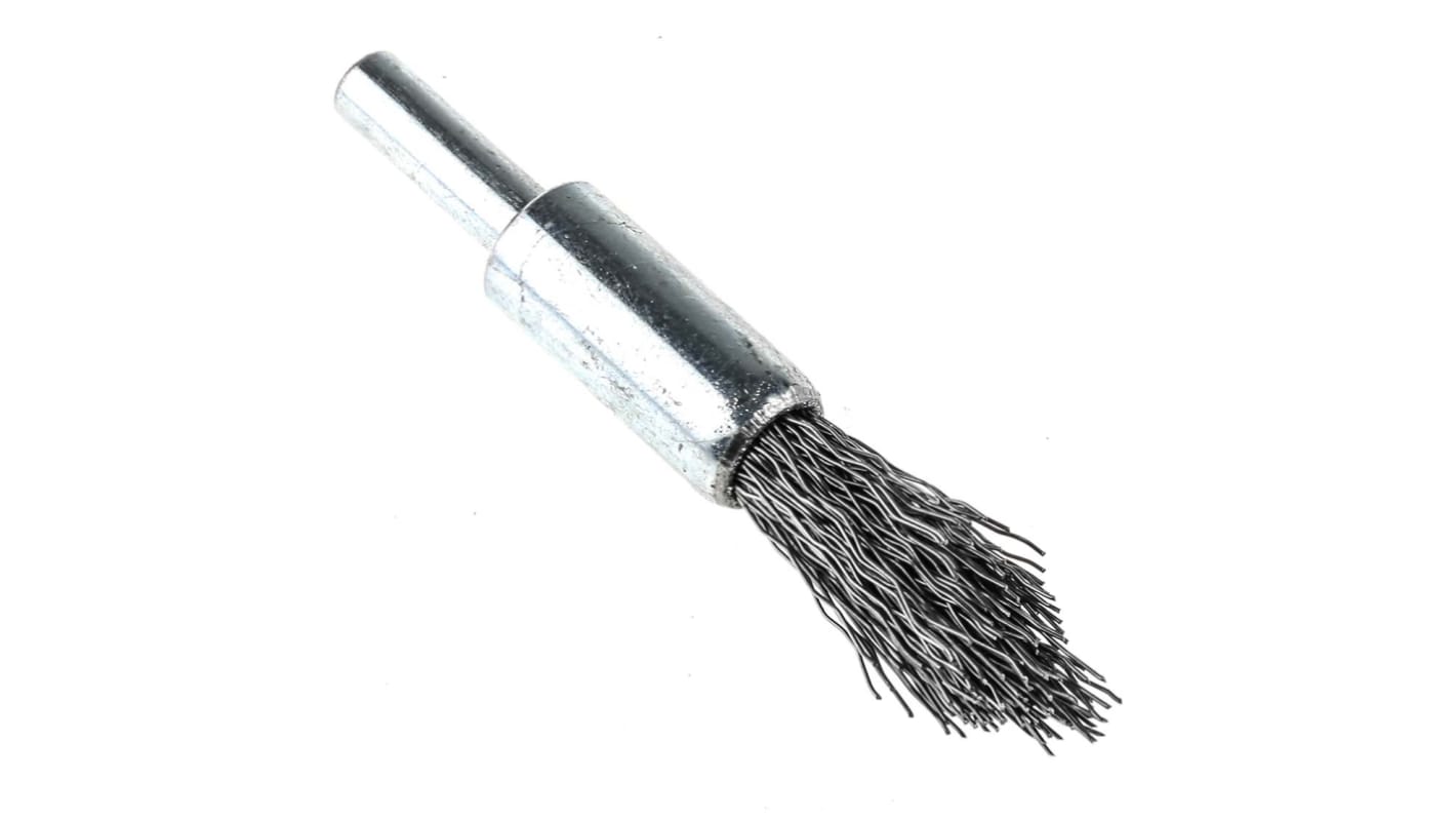 WIRE END BRUSH,10MM DIA