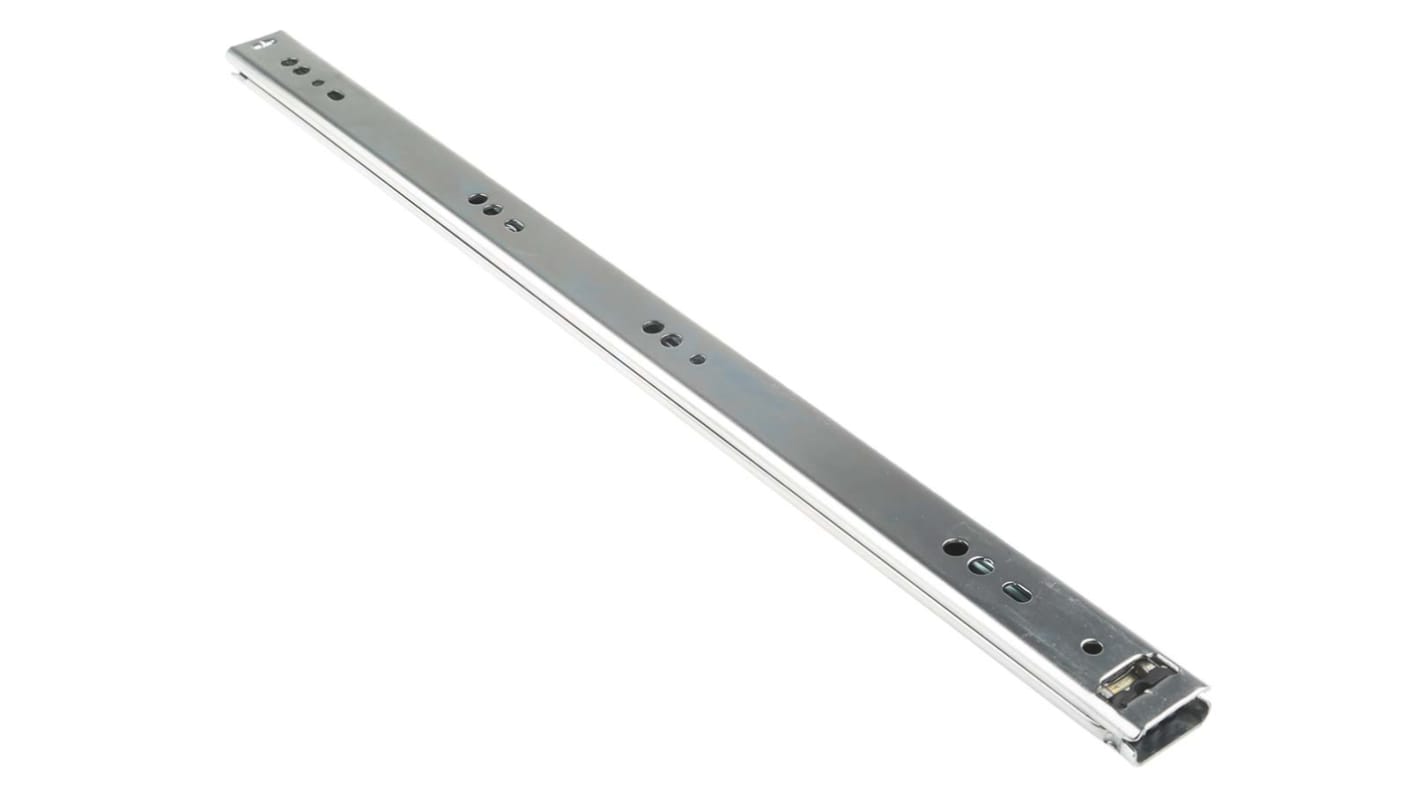 Accuride Self Closing Steel Drawer Runner, 450mm Closed Length, 45kg Load