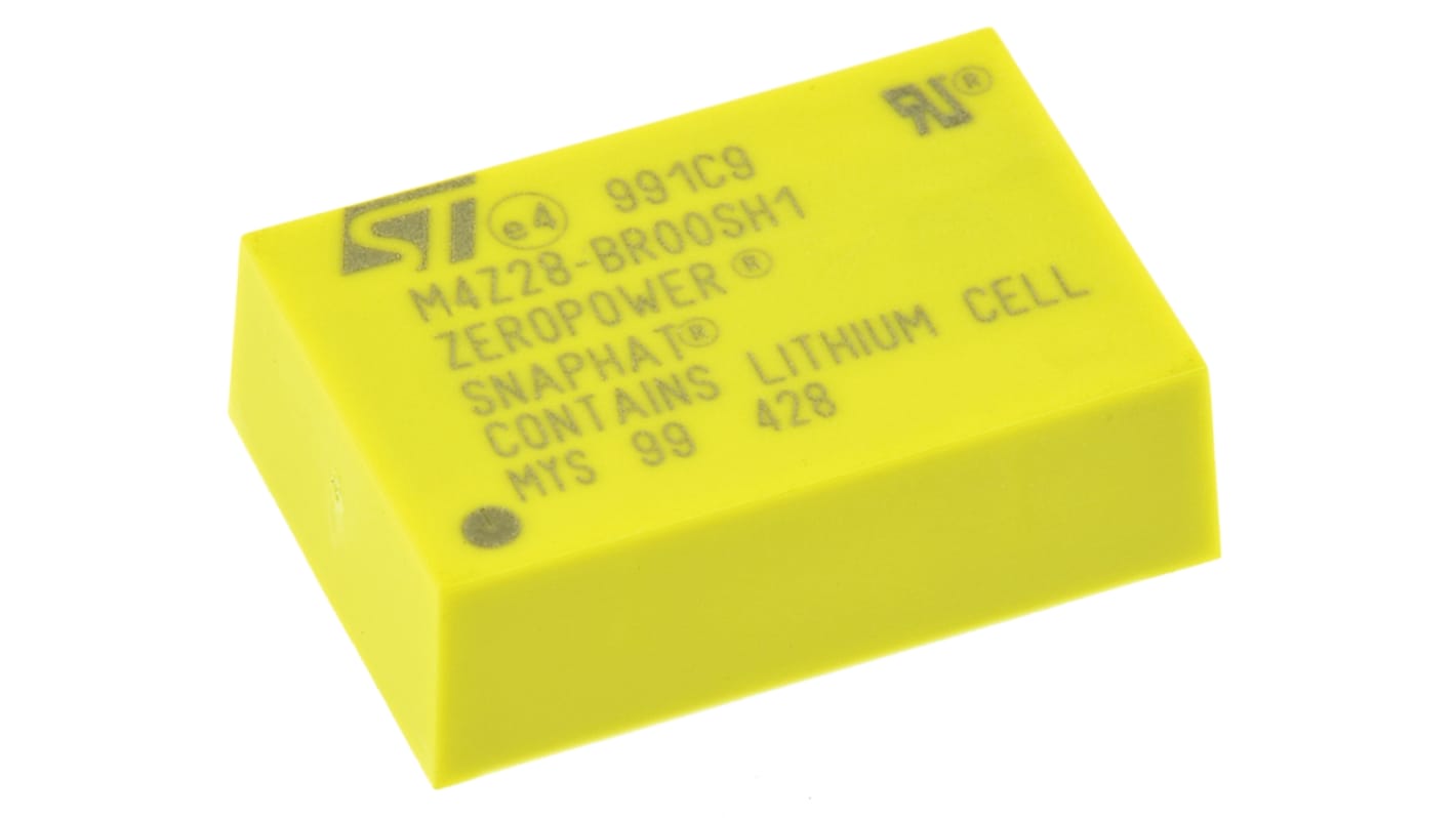 STMicroelectronics Batterie-Backup IC Li-Ion THT, SNAPHAT 4-Pin, 2,8 V