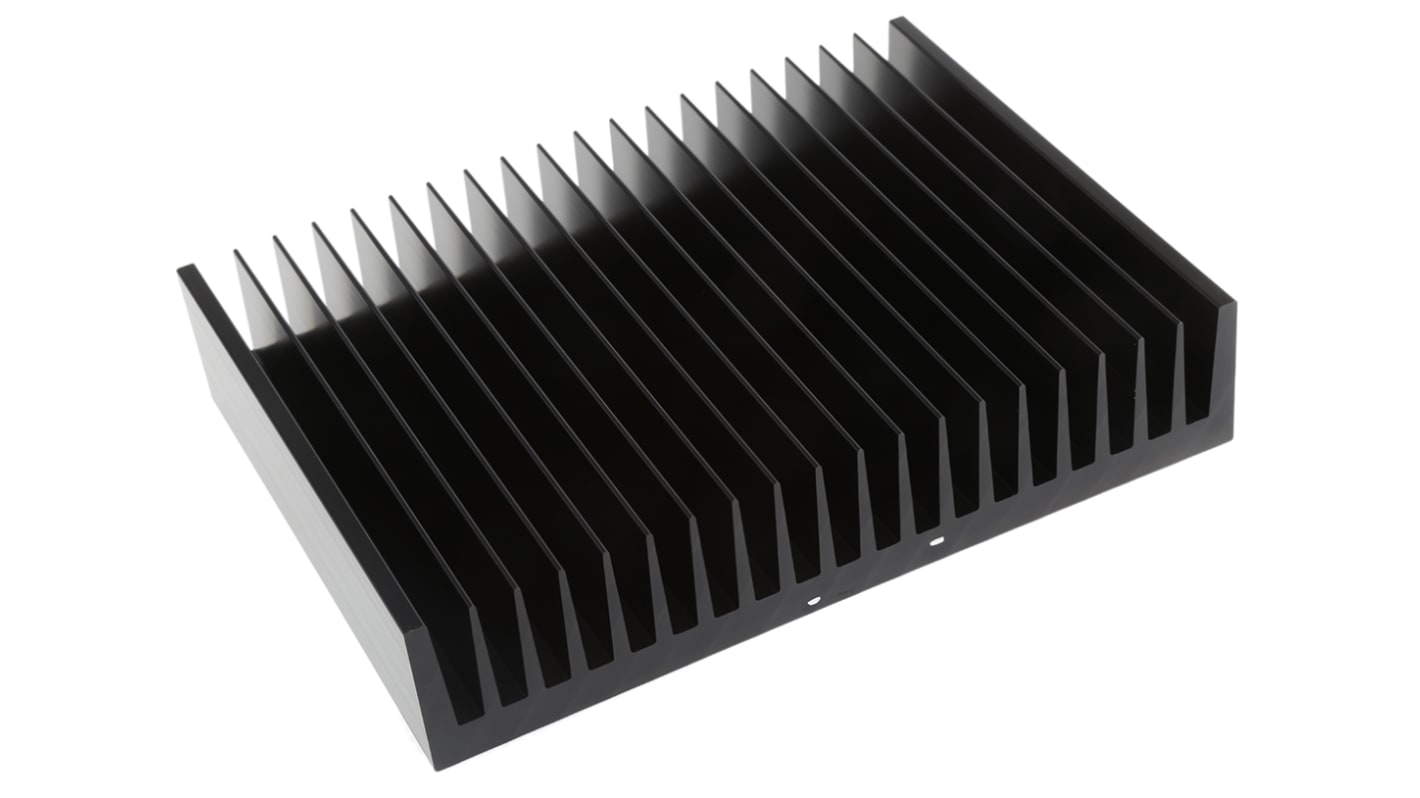 Fischer Elektronik Heatsink, Universal Rectangular Alu, 0.53K/W, 150 x 200 x 40mm