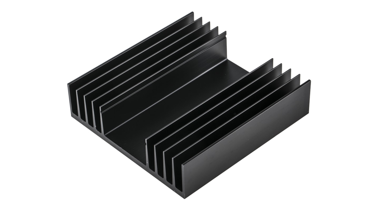 Disipador Fischer Elektronik Negro, 1.5K/W, dim. 100 x 97 x 25mm