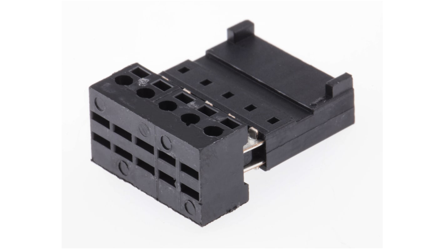 Stelvio Kontek 5-Way IDC Connector Socket for Cable Mount, 1-Row