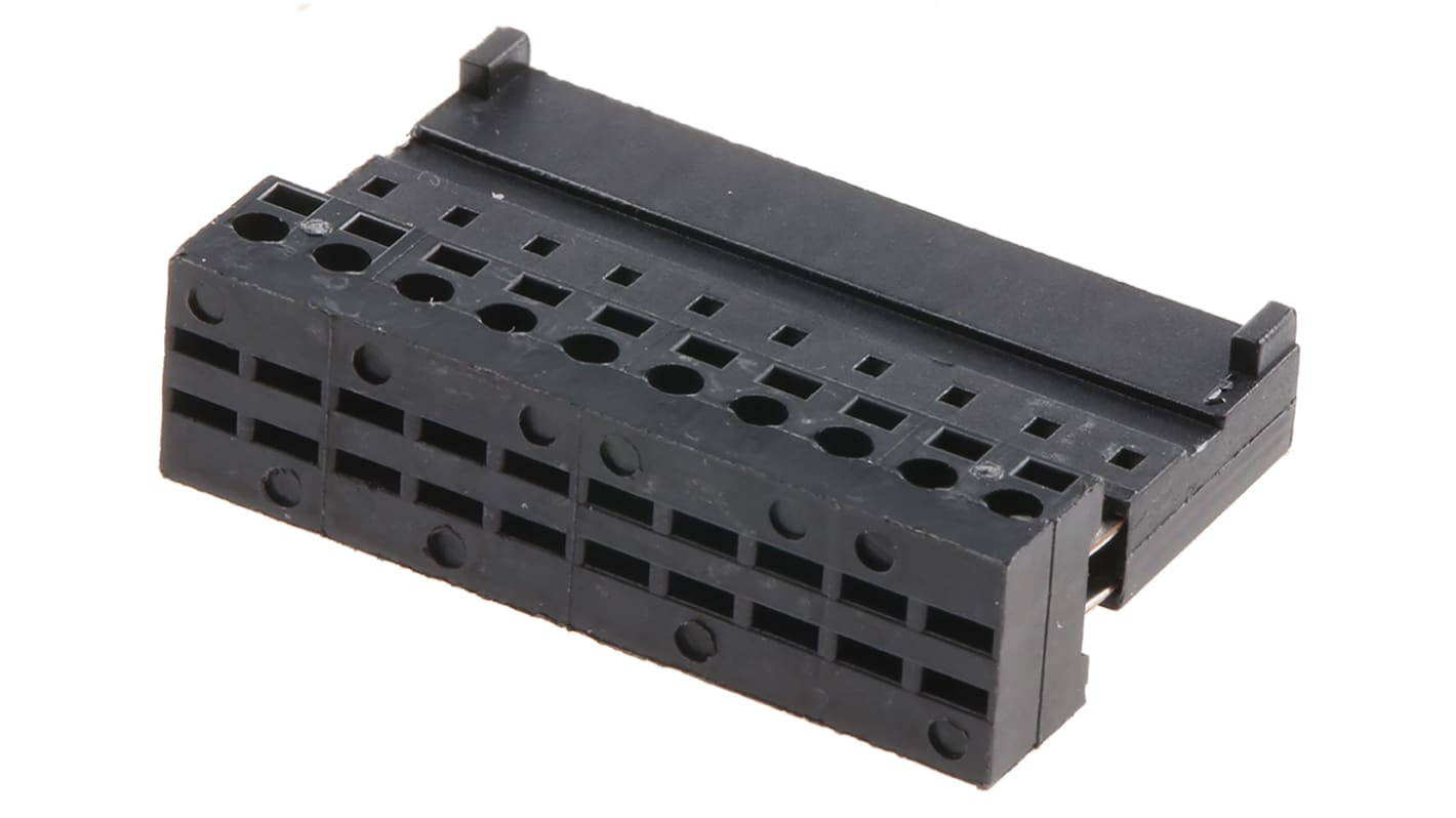 Stelvio Kontek 10-Way IDC Connector Socket for Cable Mount, 1-Row