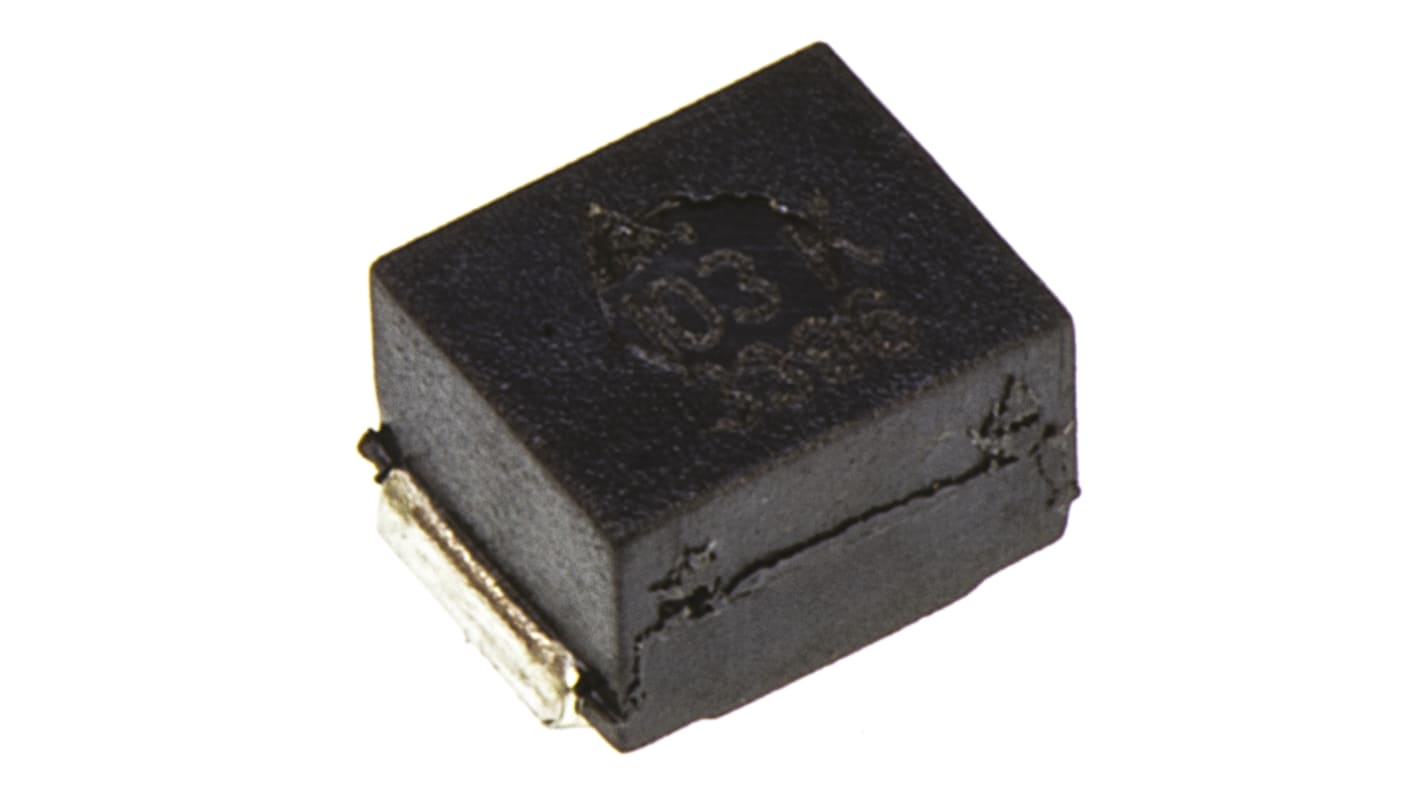EPCOS, SIMID, 1210 (3225M) Wire-wound SMD Inductor with a Ferrite Core, 10 μH ±10% Wire-Wound 180mA Idc Q:27