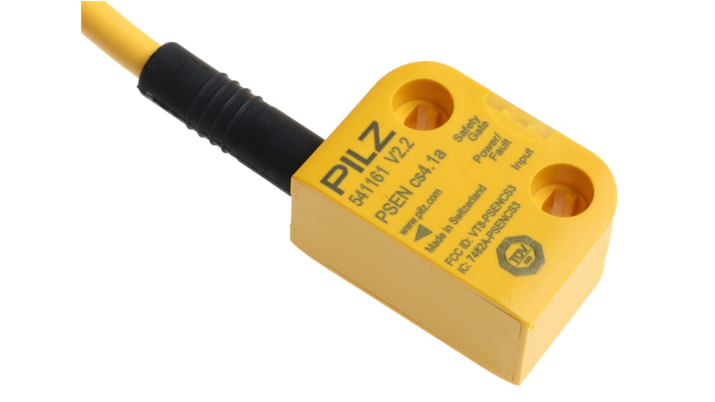 Interruptor sin contacto Codificado Pilz, 24V dc, 5mA, IP67, IP6K9K